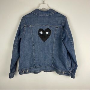 Comme Des Garcons x Levi's Denim Trucker Jacket